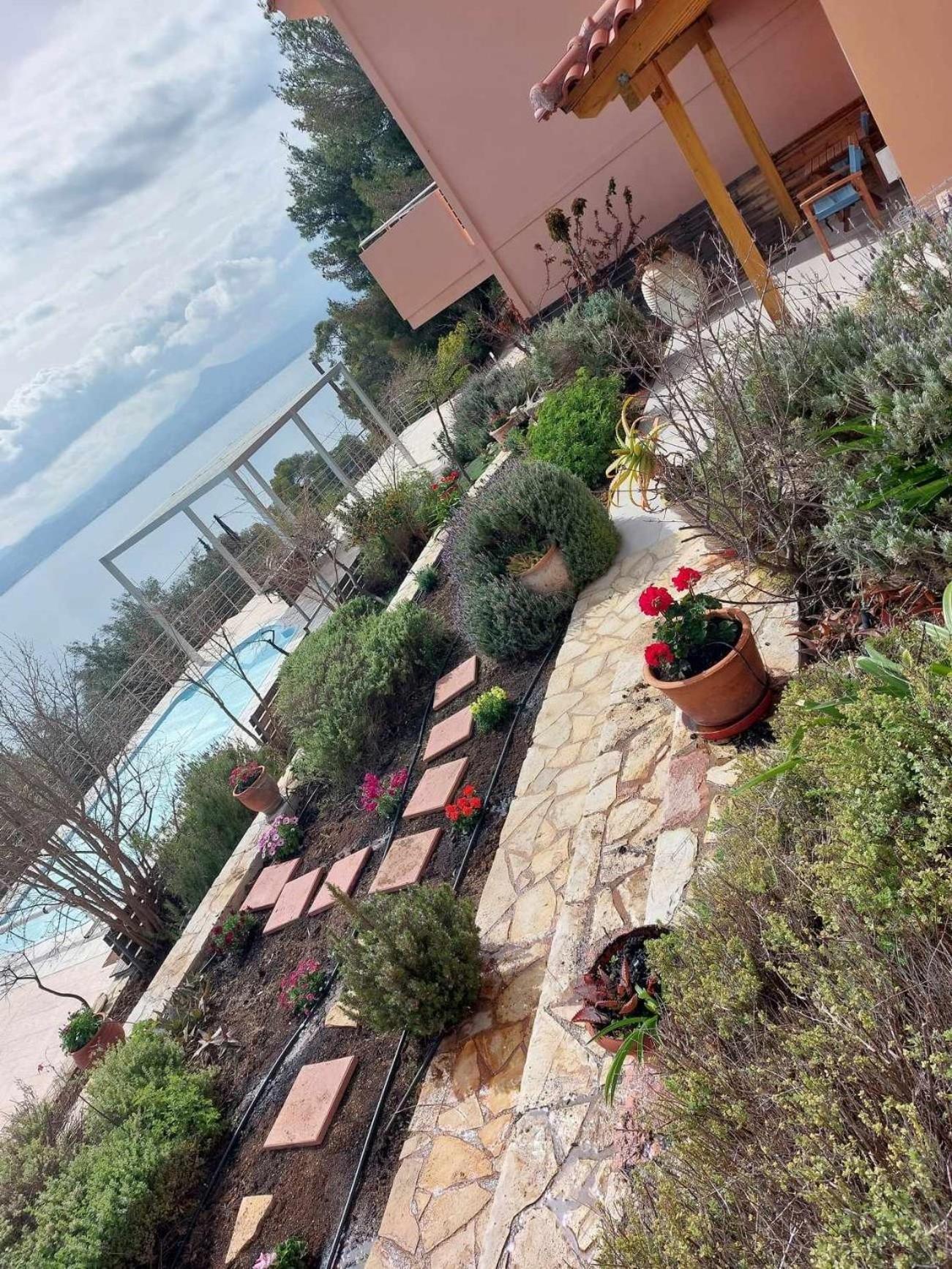 Aegean View Villa Loutráki Exterior foto