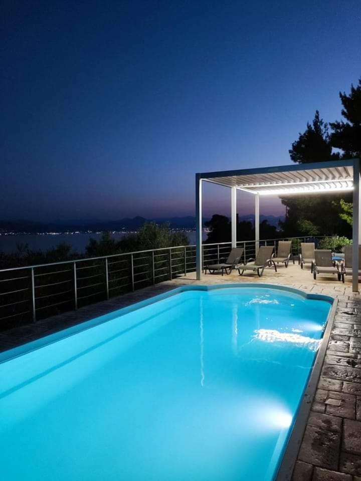 Aegean View Villa Loutráki Exterior foto